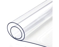 Tafelbeschermer Transparant - Plastic tafelmat - PVC tafelkleed - Waterdichte vinyl tafelhoes - Voor keuken, salontafel, bureau - 2 mm dik - 40x60cm
