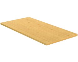 Tafelblad | Bureaublad | Werkblad | Eettafelblad 50x100x1,5 cm bamboe