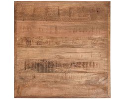 Tafelblad Horeca - Mangohout - 70 x 70 cm