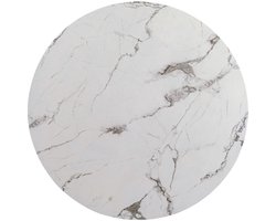 Tafelblad Schickeria marmerprint wit Kare Design