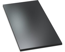 Tafelblad - Werkblad Bureau - Meubels Maken - Vochtbestendig PU-verlijmd - 150x70 cm - Zwart