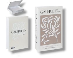Tafelboek - Galerie - Opbergdoos - Decoratie woonkamer - Boeken - Nep boek - Opbergboek - decoratie boek - koffietafelboek - sierboek
