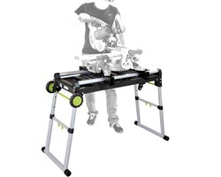 Tafelcirkelzaag verstekzaag Machinetafel Multifunctionele werkbank Klemtafel 4in1