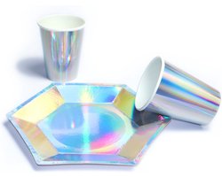 Tafeldecoratie set Iriserend