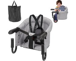 Tafelhangstoelen - Babystoel voor aan Tafel - Babystoel Tafel - Babystoel - Baby Eetstoel - Opvouwbaar/ Inklapbaar - Baby Stoeltje Zitten voor Thuis - Baby Stoel voor Thuis - Kinderstoel - Kinderzetel