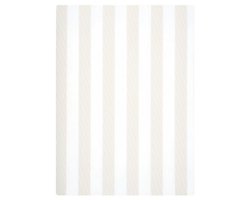 Tafelkleed – 140x240 cm | Wit & Grijs Strepen | Afwasbaar Easy Wipe Tafelkleed – Zomer Tafeldecoratie – Waterafstotend