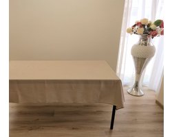 Tafelkleed 150x240 cm-Beige Roze