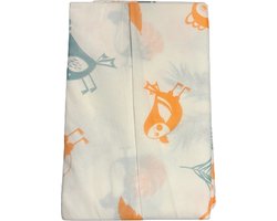 Tafelkleed ANTHONY - Multicolor - Vinyl - 180 x 130cm - Vogel patronen- Zomer