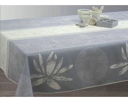 Tafelkleed anti-vlek Lys ecru 300 x 150 cm Tafellaken - Decoratieve Tafel Accessoires - Woonkamer Decoratie - Bonne et Plus®