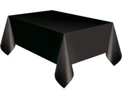 Tafelkleed - Cadebo - Zwart - 137x274cm - Plastic - Gratis Verzonden