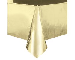 Tafelkleed goud 137x274 cm