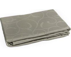 Tafelkleed Jaquard Damast Jada 140x200cm Taupe