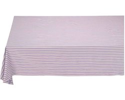 Tafelkleed met strepen - lila - 250 x 160 - Pip Studio tafellaken
