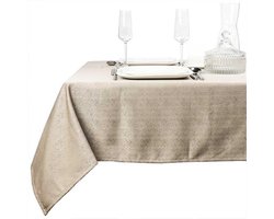 Tafelkleed Oda 150x250cm taupe