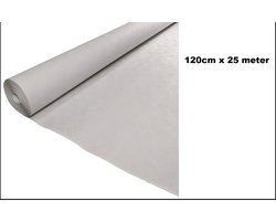 Tafelkleed op rol wit met relief 120cm x 25 meter papier - diner kerst food festival eten fun thema feest party