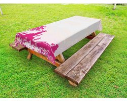 Tafelkleed Outdoor - Decoratief Tafelkleed - Picknick Tafel - Spatwaterdicht - 58x120cm - Multicolor