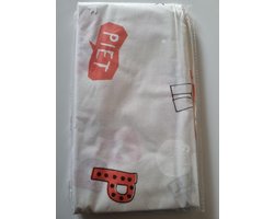 Tafelkleed Sinterklaas 130x180 cm - Sint en PIet papieren tafellaken - Sinterklaasfeest