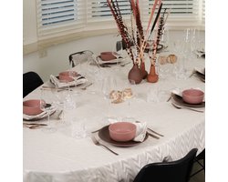 Tafelkleed Sintra Beige - Rechthoek 150 x 350cm