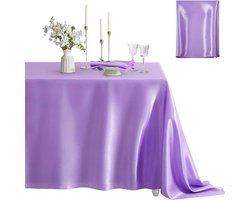 Tafelkleed/Tafelloper - tafelkleed - tafelzeil - tafellaken - Paars Tafelkleed - Bruiloftsfeest Tafelkleed - Hotel Decoratief Tafelkleed - Polyester - 152*213cm