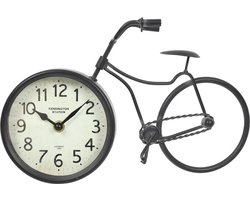 Tafelklok Lance wit/zwart