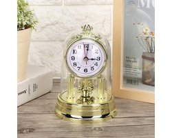 Tafelklok - Stille Klok - Antieke Klok - Europese Stijl - Gouden Decoratie