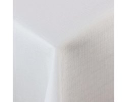 Tafellaken - Tafelkleed - Bescherming Tafel - Vlekbestendig Lotuseffect - 200 x 160 cm - Wit
