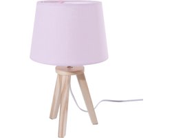Tafellamp - 3 Poten - Roze - 25W