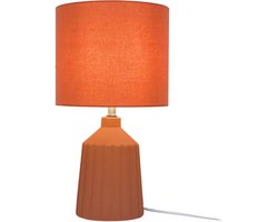 Tafellamp - 42xØ23 cm - terracotta