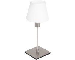 Tafellamp Ancilla 3100ST Staal E14 Fitting Modern Steinhauer - Dimbaar met Touchfunctie, 180 cm Snoer
