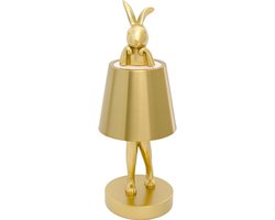 Tafellamp Animal konijn LED 29cm goud Kare Design