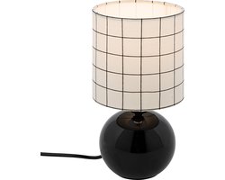 Tafellamp Anna Wit - Zwart