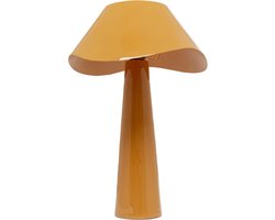 Tafellamp Cloudy Round oranje Kare Design