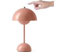 Tafellamp - Draadloos - Oplaadbaar - Dimbaar (Roze)