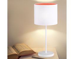 Tafellamp E27 wit oranje kantoor woonkamer 1flg ACTION VARIETY 872301061800