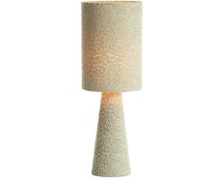 Tafellamp - groen - Micky - textiel - Ø 20cm - E27 - 1886040 - Light & Living