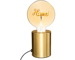 Tafellamp Home – LED Filament Lamp met Gouden Basis – Stijlvolle Decoratieve Verlichting