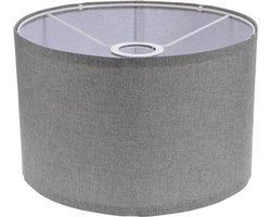Tafellamp kap decoratie afneembare staande lamp kroonluchter stoffen lampenkap 20cm*18cm grijs
