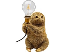 Tafellamp luiaard goud Kare Design