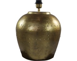 Tafellamp met nagels - 30x30x40 - Goud - Metaal