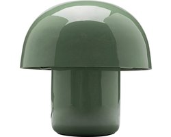 Tafellamp Mushroom 20cm groen sage Kare Design