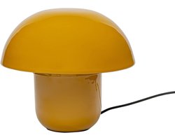 Tafellamp Mushroom 27cm geel Kare Design