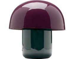 Tafellamp Mushroom Duo 20cm paars en groen Kare Design