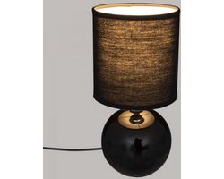 Tafellamp - Nachtlampje - Nachtkast - Zwart - Modern - Verlichting