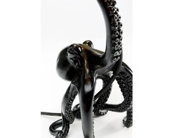 Tafellamp Octopus zwart 43cm Kare Design