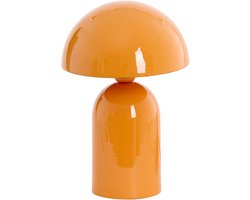 Tafellamp - oranje - TOLIMA - metaal - bureaulamp - E27 - 1894990 - Light & Living