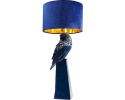 Tafellamp papegaai blauw Kare Design