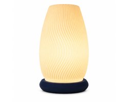 Tafellamp Slaapkamer – Lumaflow LED Tafellamp met Warm Wit Licht – Decoratieve Schemerlamp Woonkamer met Philips LED