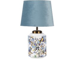 Tafellamp - Tafellampen Woonkamer - Tafellampen - Blauw - 44 cm hoog