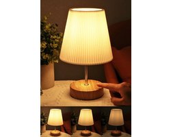 Tafellamp Touch Dimmable - Nachtlicht Dimbaar met 3 Helderheidsniveaus voor Verstelbare Bureaulamp en Lezen in Woonkamer
