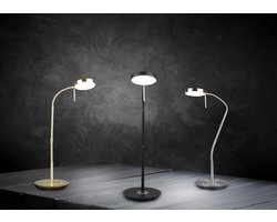 Tafellamp Trio Leuchten Monza nikkel